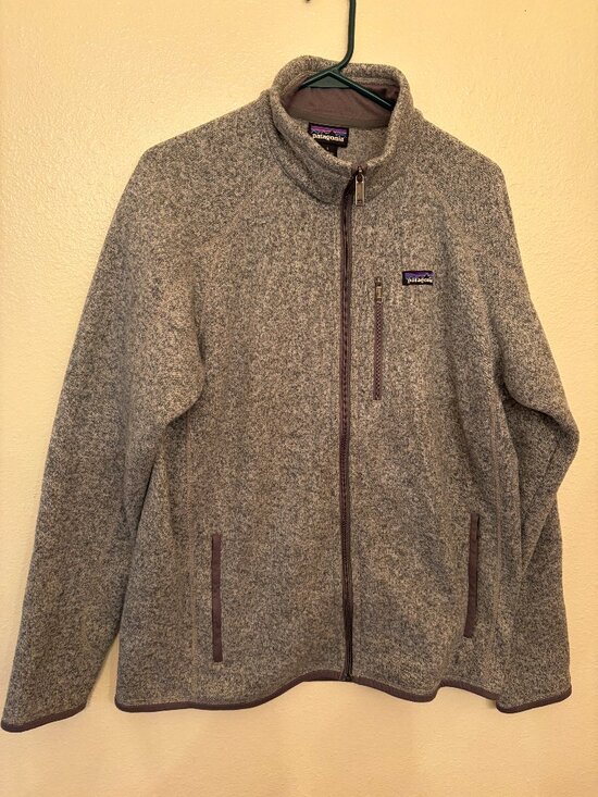 Patagonia Other - Patagonia Men's Better Sweater Full-Zip Fleece Jacket in Gray, Size Large